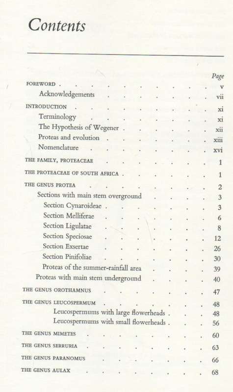 THE PROTEACEAE OF SOUTH AFRICA - FRANK ROUSSEAU (1970)
