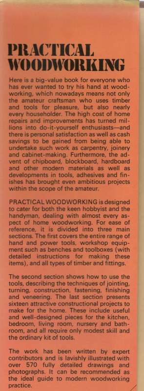 PRACTICAL WOODWORKING  - HAMLYN (REPRINT 1974)