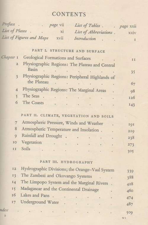 SOUT AFRICA, A GEOGRAPHICAL STUDY - J H WELLINGTON (VOLUME I - 1955)