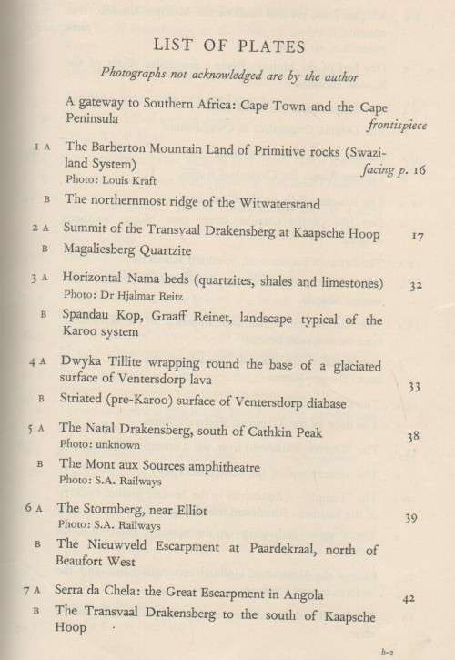 SOUT AFRICA, A GEOGRAPHICAL STUDY - J H WELLINGTON (VOLUME I - 1955)