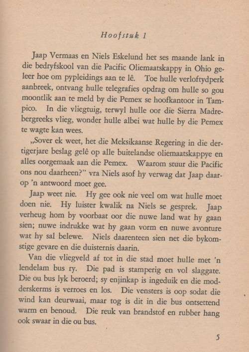 BRAND IN BOORTORING NOMMER TWEE - KLAAS VAN DER GEEST (+- 1971)