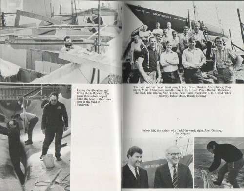 CHAY BLYTH, THEIRS IS THE GLORY. GREAT BRITAIN II AND THE ROUND THE WORLD RACE
