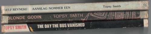 DRIE HARDEBANDBOEKE DEUR DIE IMMERGEWILDE TOPSY SMITH