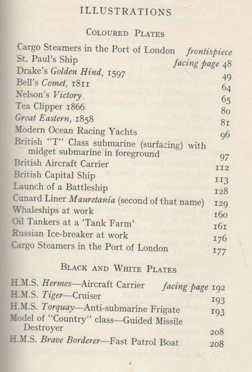 THE SHAPE OF SHIPS - WILLIAM MCDOWELL (1961)