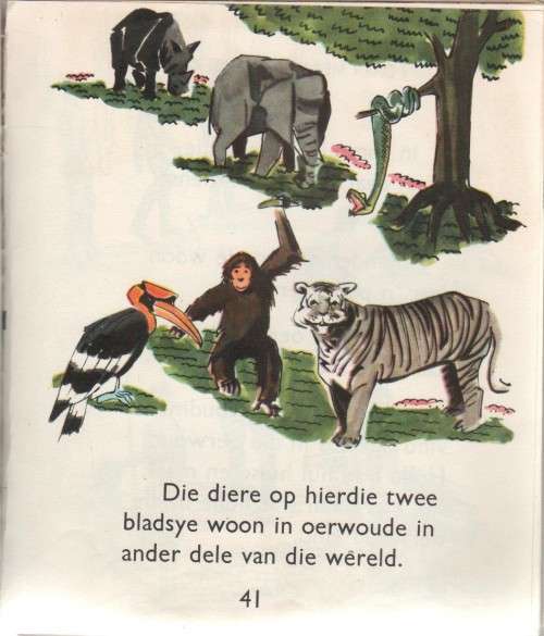 DIE JEUG SE BOEK VAN KENNIS OOR, - DIE OERWOUD - ILLA PODENDORF (APB -OUD)