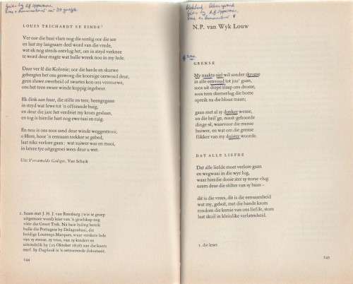 SENIOR VERSEBOEK - D J OPPERMAN (23 STE DRUK 1973)