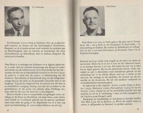 SENIOR VERSEBOEK - D J OPPERMAN (23 STE DRUK 1973)