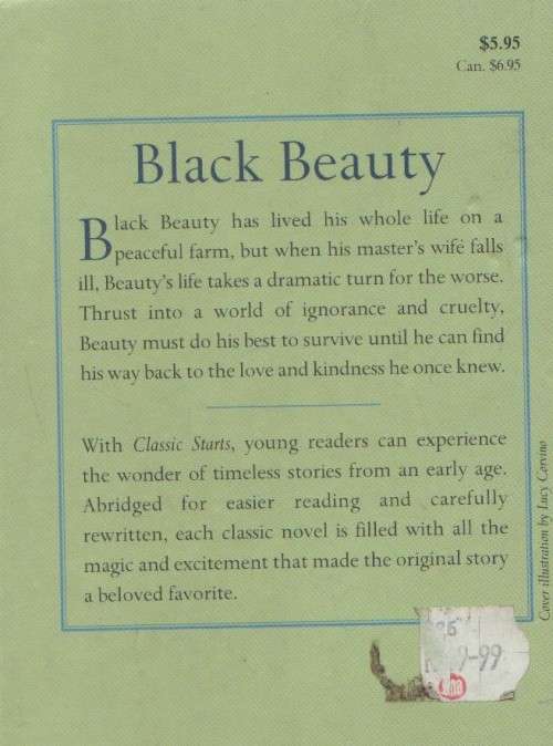 BLACK BEAUTY  - LISA CHURCH (2005)