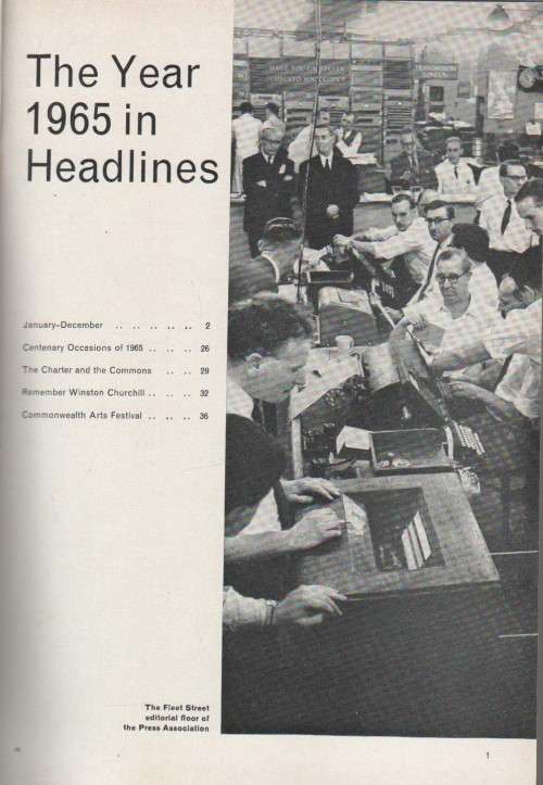 THE YEAR BOOK 1966, A RECORD OF THE EVENTS, DEVELOPMENTS, AND PERSONALITIES (1966)