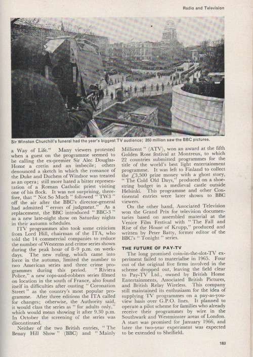 THE YEAR BOOK 1966, A RECORD OF THE EVENTS, DEVELOPMENTS, AND PERSONALITIES (1966)
