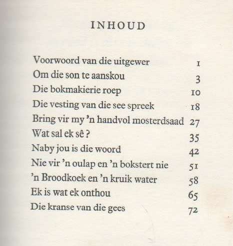 OM DIE SON TE AANSKOU - AUDREY BLIGNAUT (1968)