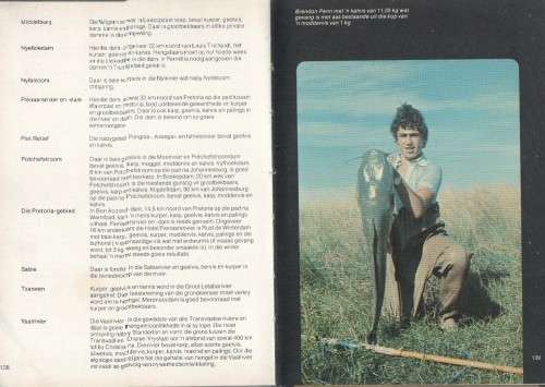 VARSWATERHENGEL IN SUID-AFRIKA - MICHAEL G SALOMON (1 STE UITGAWE 1980)