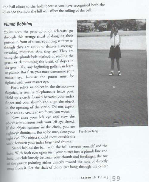 THE WOMEN'S GUIDE TO GOLF, A HANDBOOK FOR BEGINNERS - KELLIE STENZEL (2000)