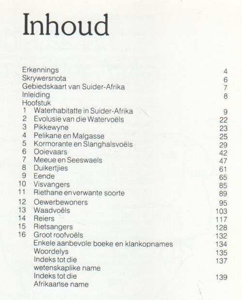 WATERVOELS VAN SUIDER-AFRIKA - PETER GINN & GEOFF MCILLERON (1 STE UITG 1982)