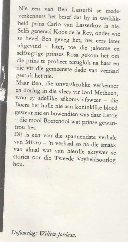 DIE BONT TAKBOK - MIKRO (7de druk 1971)