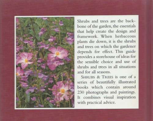 SHRUBS AND TREES - VRONI GORDON  (REPRINT 1999)