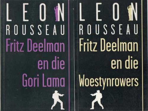 VOLLEDIGE STEL VAN AG FRITZ DEELMAN BOEKE DEUR LEON ROUSSEAU WAARVAN 1 GETEKEN IS