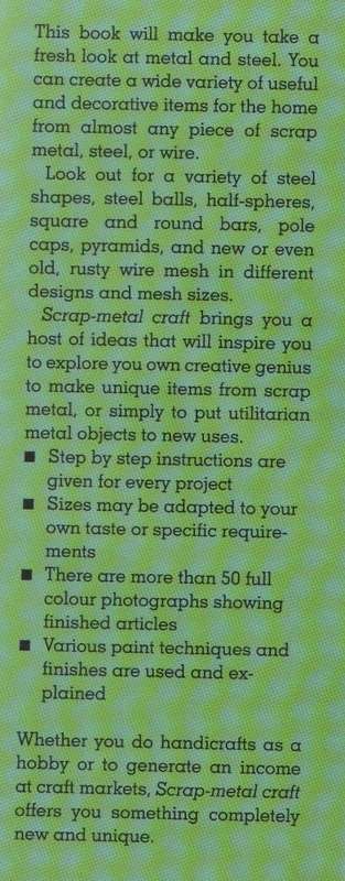 SCRAP-METAL CRAFT - ALET GENIS (1 ST PUBLISHED 2004)