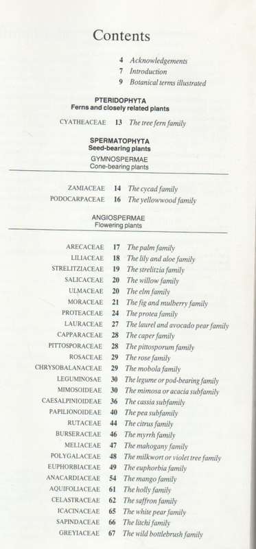 EVERYONE'S GUIDE TO TREES OF SOUTH AFRICA - KEITH, PAUL & MEG COATES PALGRAVE (1989)