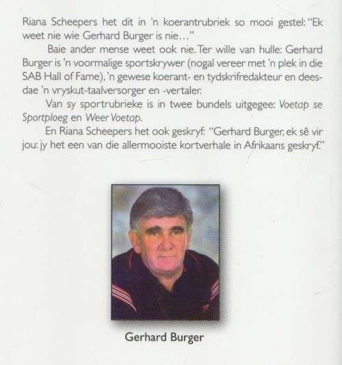 MA VAT DIE FLUITJIE - GERHARD BURGER (1 STE DUK 2006)