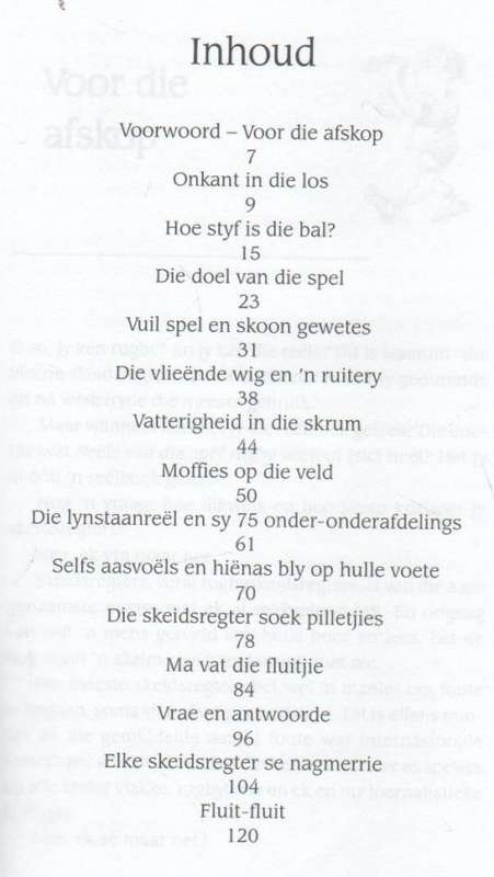 MA VAT DIE FLUITJIE - GERHARD BURGER (1 STE DUK 2006)