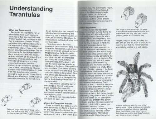 TARANTULAS AND OTHER ARACHNIDS, A COMPLETE PET OWNER'S MANUAL(1996)