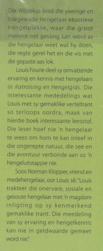 KATROLSING EN HENGELGIDS,- LOUIS FOURIE (1 STE DRUK 2009)