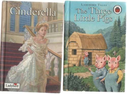 FOUR LADYBIRD, LEVEL 3, HARD COVER BOOKS