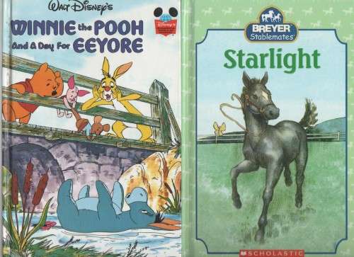 FOUR HARD COVER CHILDRENS BOOKS (3X WALT DISNEY BOOKCLUB AND 1 SCHOLASTIC)
