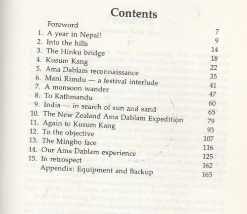 PETER HILLARY - ...A SUNNY DAY IN THE HIMALAYAS (1 ST PUBLISHED 1980)