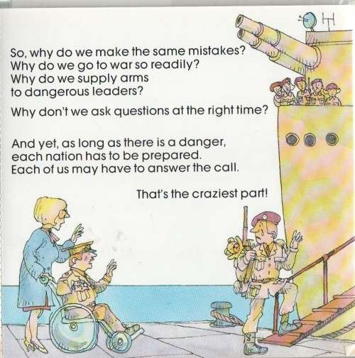 WAR AND PEACE - ILLUSTRATED BY TONI GOFFE ( CHILD'S PLAY)