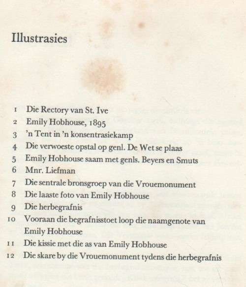 HELDIN UIT DIE VREEMDE, DIE VERHAAL VAN EMILY HOBHOUSE - RYKIE VAN REENEN (2 DE DRUK 1971)