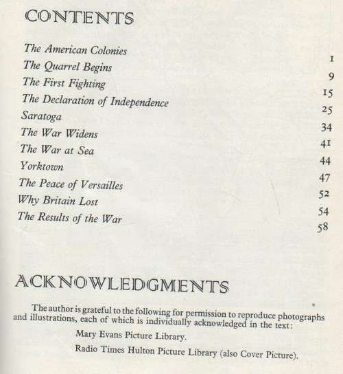 THE AMERICAN REVOLUTION - D WINTERBOTTOM  (1972)