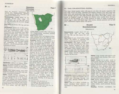 ROBERT'S BIRDS OF SOUTHERN AFRICA - GORDON LINDSAY MACLEAN (4TH EDITION 1985)