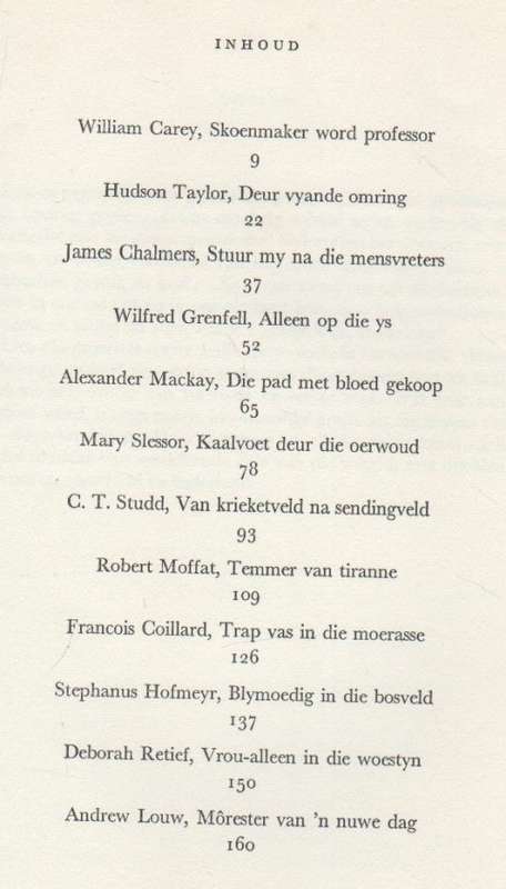 HELDE VAN DIE KRUIS - W L MAREE (1968 - TWAALF BEROEMDE SENDELINGE)