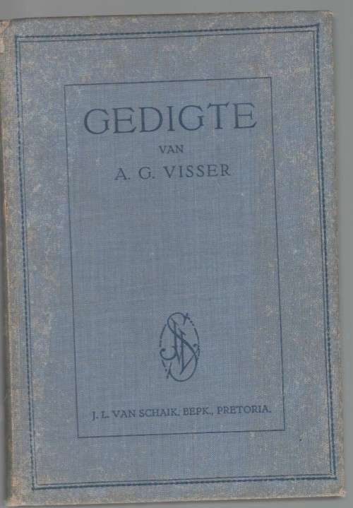 GEDIGTE VAN A G VISSER (1935)