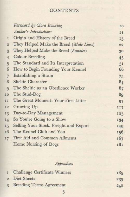 THE SHETLAND SHEEPDOG - MARGARET OSBORNE (5 TH EDITION 1973)