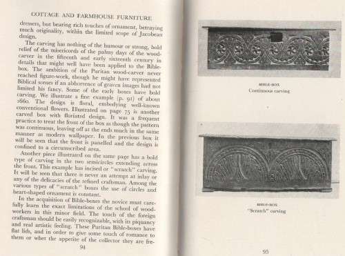 CHATS ON COTTAGE AND FARMHOUSE FURNITURE - ATHUR HAYDEN (2ND EDITION 1950)