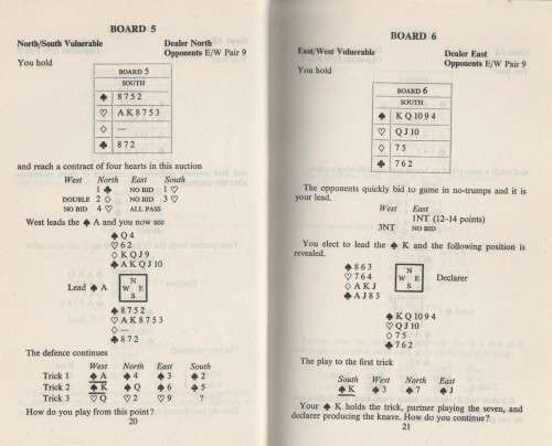 BRIDGE CHALLENGE - J W TAIT (1974)