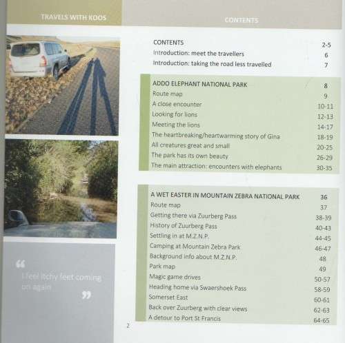 TRAVELS/TROUBLES WITH KOOS - SUE HOPPE (2015) Signed