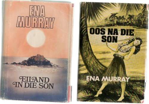TWEE ENA MURRAY HARDEBANDBOEKE - EILAND IN DIE SON & OOS NA DIE SON