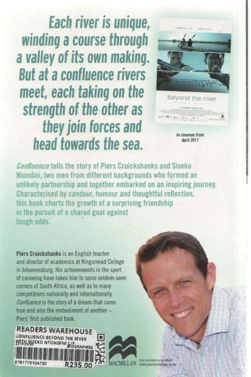 CONFLUENCE, BEYOND THE RIVER WITH SISEKO NTONDINI - PIERS CRUICKSHANKS (2017)