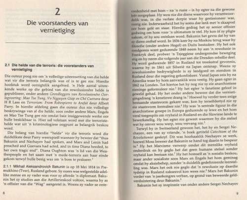 TERRORISME, DIE FEITE - R J GREYLING (2 DE UITGAWE 1987)