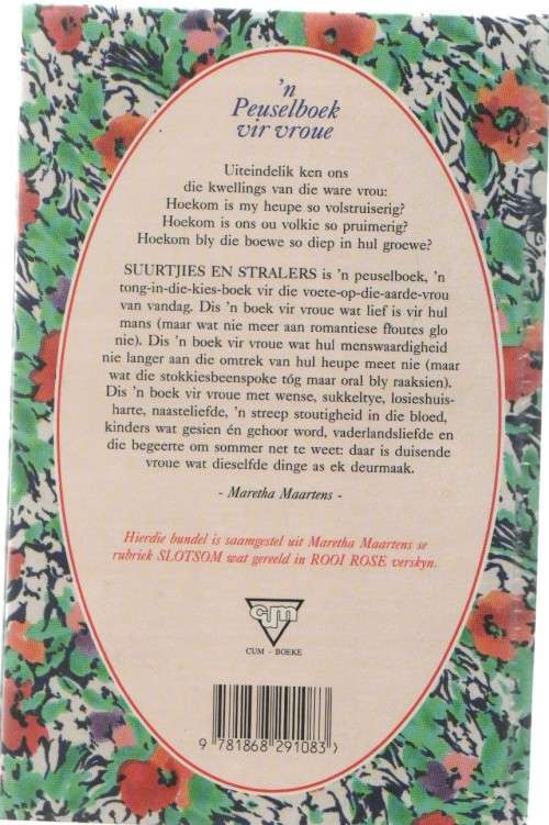 SUURTJIES EN STRALERS - MARETHA MAARTENS (1 STE DRUK 1993)
