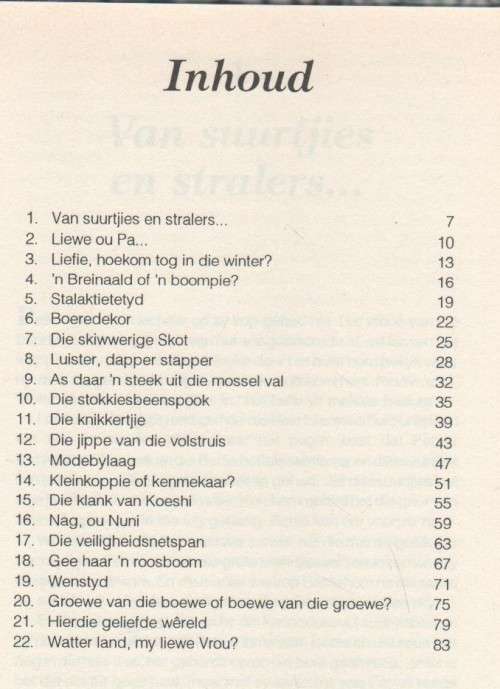 SUURTJIES EN STRALERS - MARETHA MAARTENS (1 STE DRUK 1993)