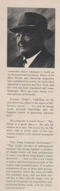 A GIANT IN HIDING - LAWRENCE G GREEN (1 ST EDITION 1970)