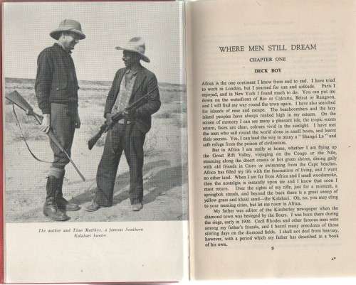 WHERE MEN STILL DREAM - LAWRENCE G GREEN (1949)