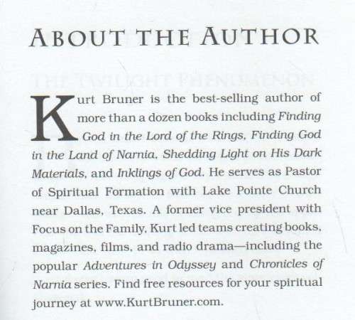 THE TWILIGHT PHENOMENON - KURT BRUNER (2009)