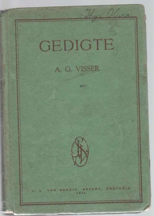 GEDIGTE - A G VISSER (14 DE DRUK 1946)