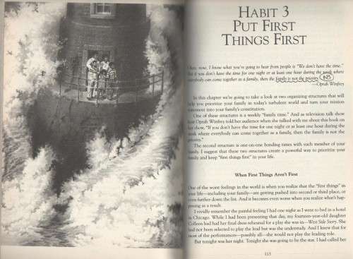 THE 7 HABITS OF HIGHLY EFFECTIVE FAMILIES - STEPHEN R COVEY (1 ST PUBLISHED 1999)